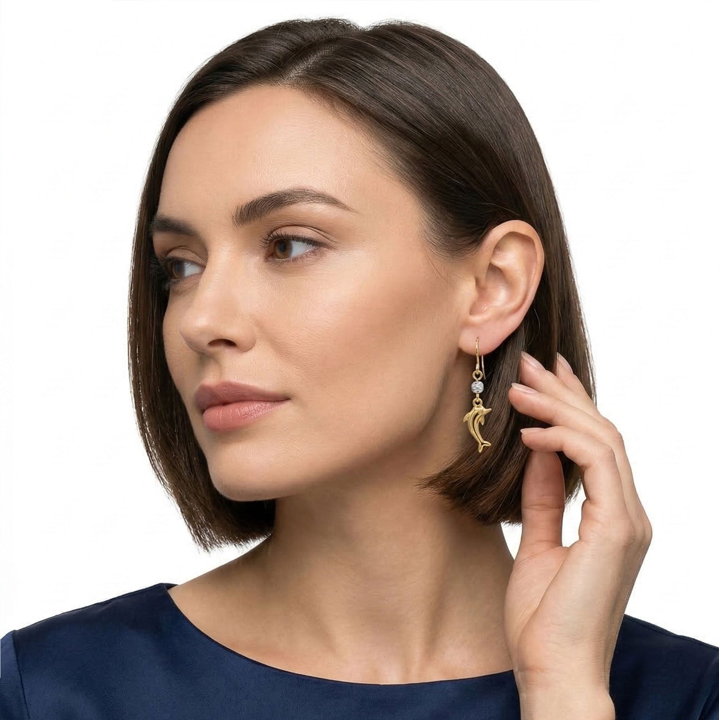 dolphin earrings for women