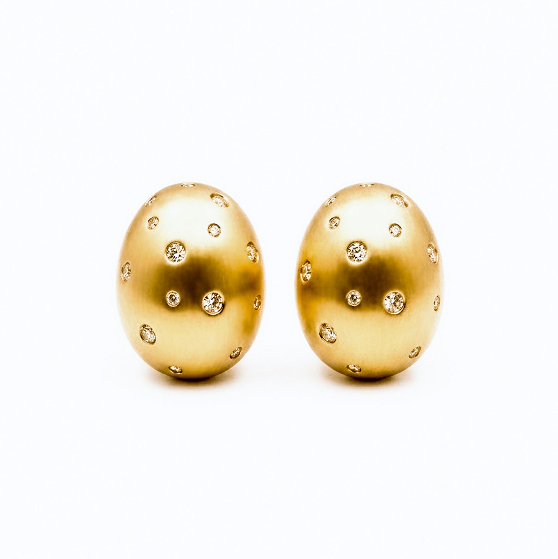 dome stud earrings for women