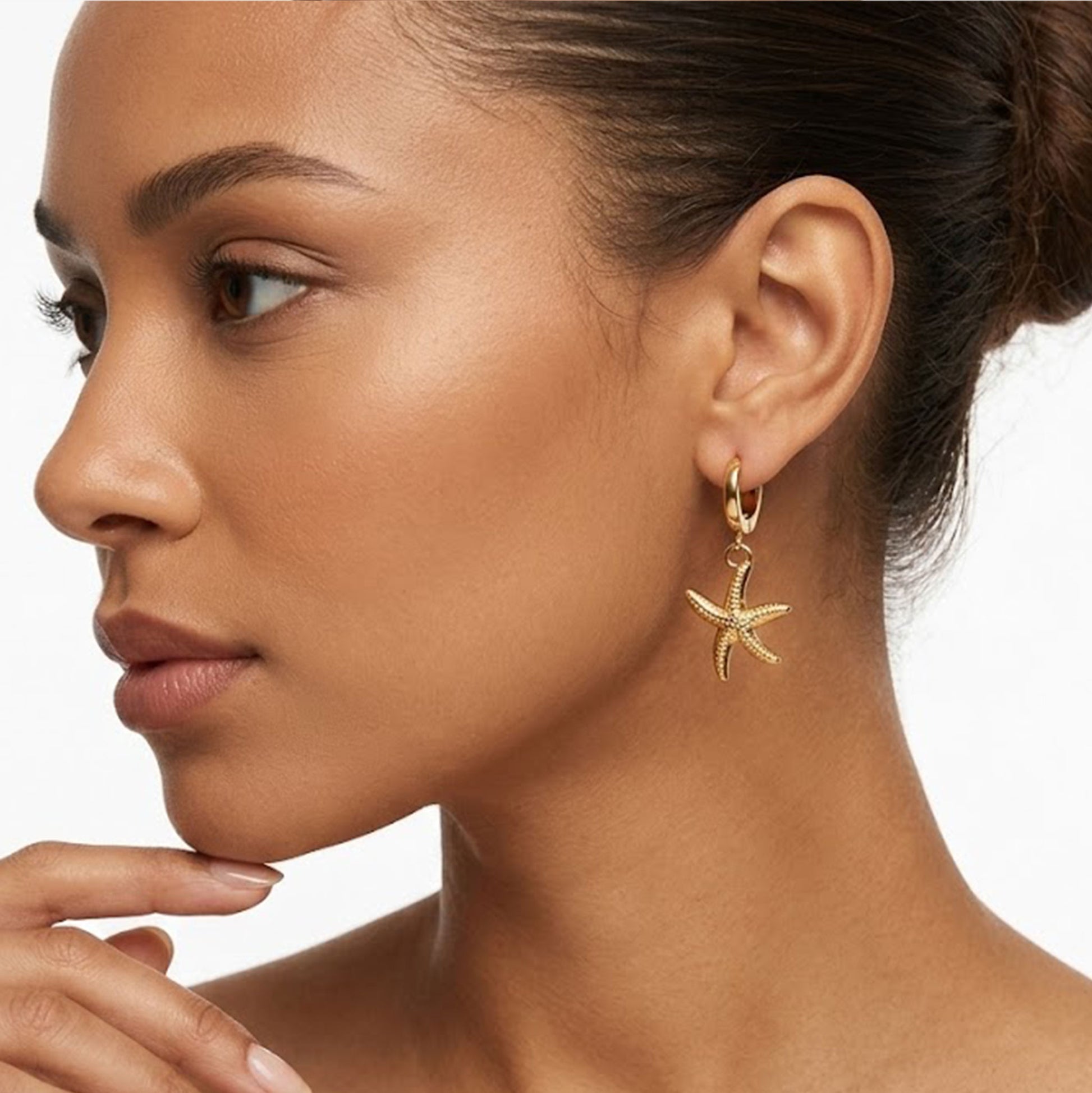 starfish earrings for women