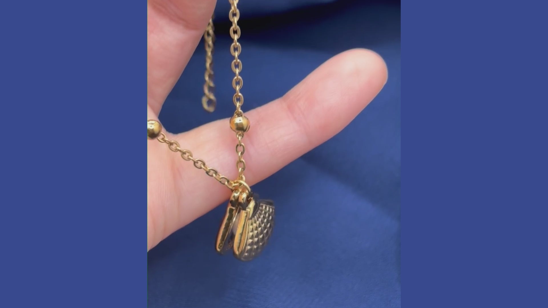 Sinaya Jewels Elegant Open Shell and Pearl Necklace